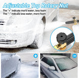 Putų generavimo pistoletas | Snow Foam | aliuminis | 1L (WG1A)