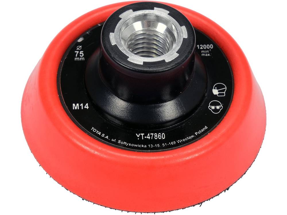 Velcro padas | 75 mm | M14 (YT-47860)