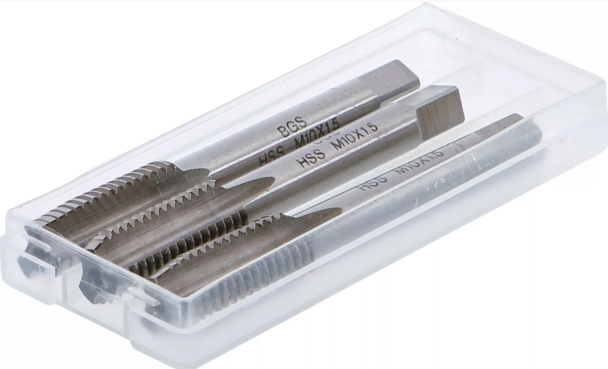 Sriegikliai | pirmas / vidurinis / galutinis sriegimas | M10 x 1,5 | 3 vnt. (935)