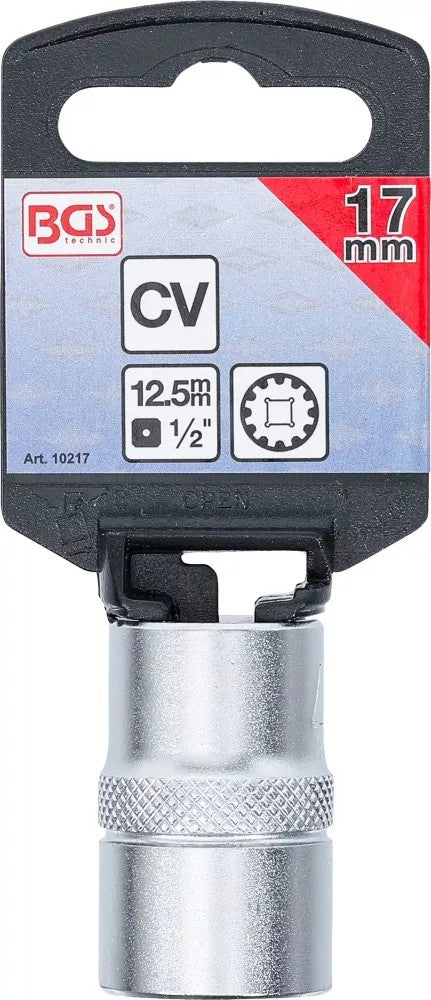 Galvutė daugiafunkcinė 1/2", 17mm (10217)