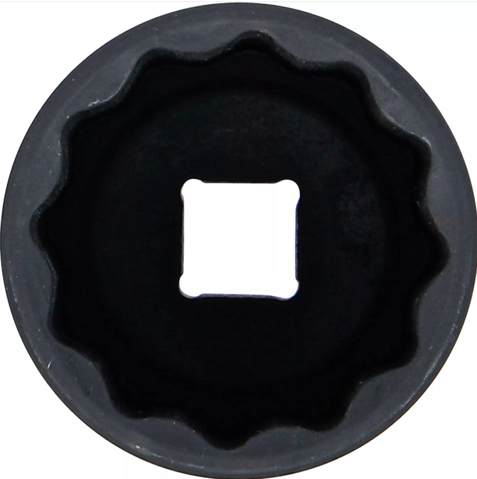 Удлинённая ударная тонкостенная головка 12-гранная | 12,5 mm (1/2") | 39 mm