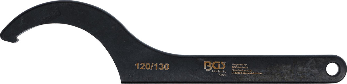 Veržliaraktis užmetamas | kablys | 120 - 130 mm (73222)