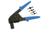 Kniediklis plastikinėms kniedėms su 40vnt kniedžių (RK1201)