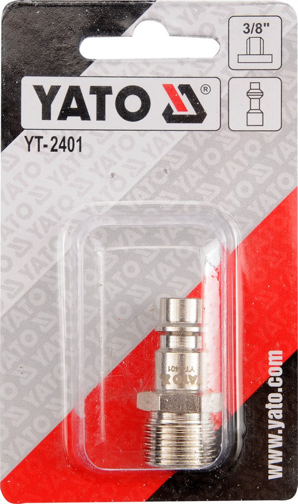 Kištukas 3/8" (išorinis sriegis) (YT-2401)