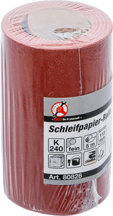 Švitrinio popieriaus ritinys | 115 mm x 5 m | P 240 (80828)