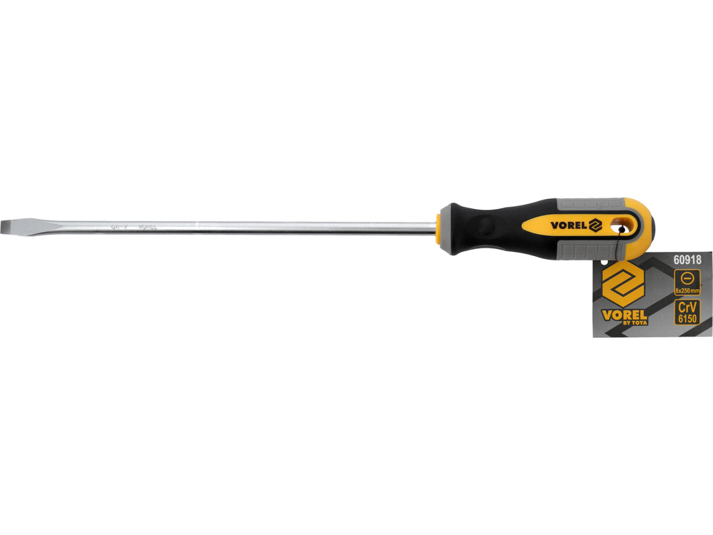 Atsuktuvas plokščias Cr-V, 8x250 mm (60918)