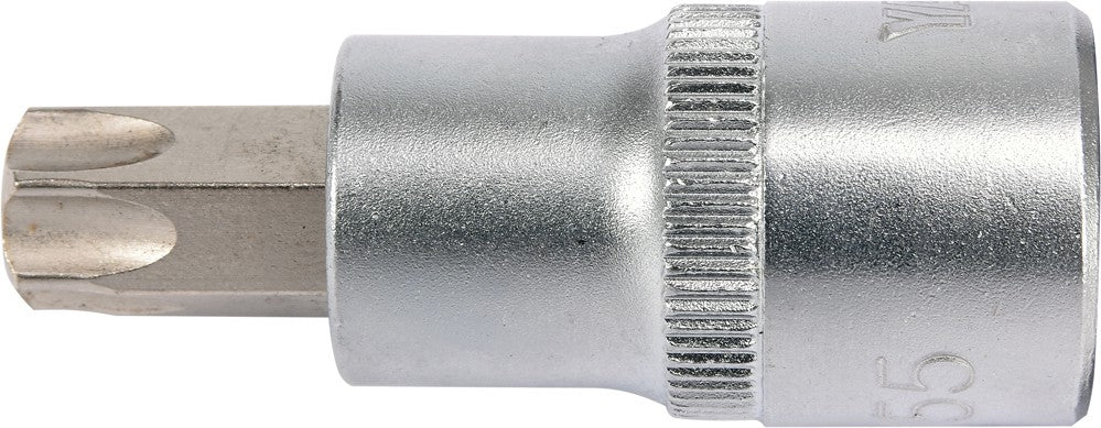 Antgalis įpresuotas į galvutę 1/2", T55 x 55 mm (YT-04317)