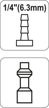 QUICK COUPLER 1/4" (YT-2405)