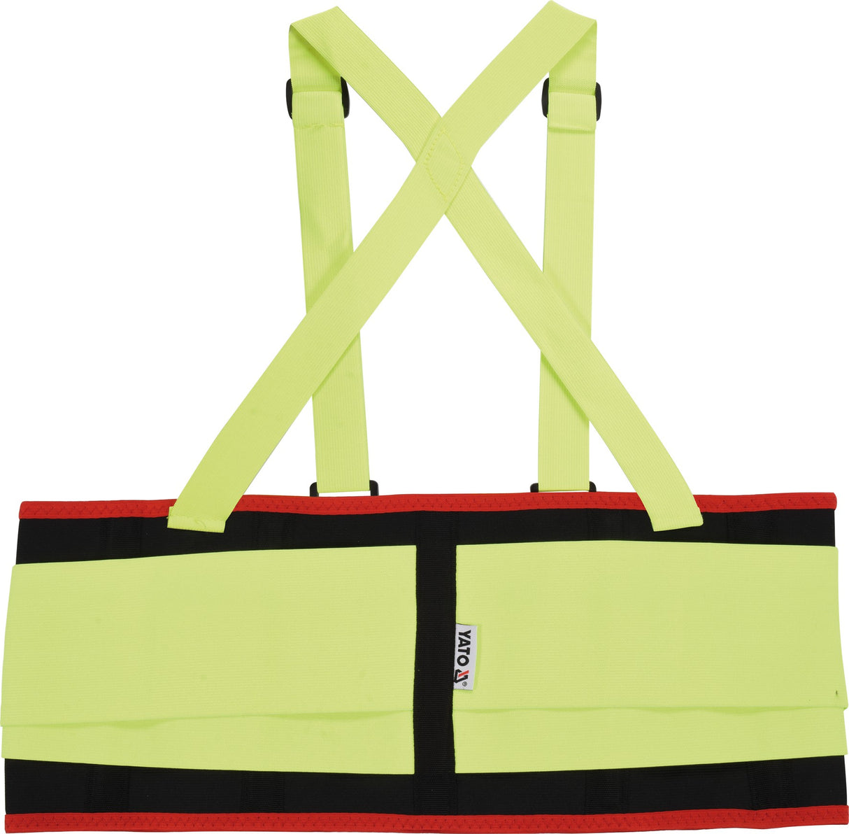 HIGH VISIBILITY BACK SUPPORT BELT,YELLOW (YT-74242)