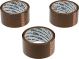 Lipni juosta ruda PP | 3 vnt | 48 mm X 50 m (75306)