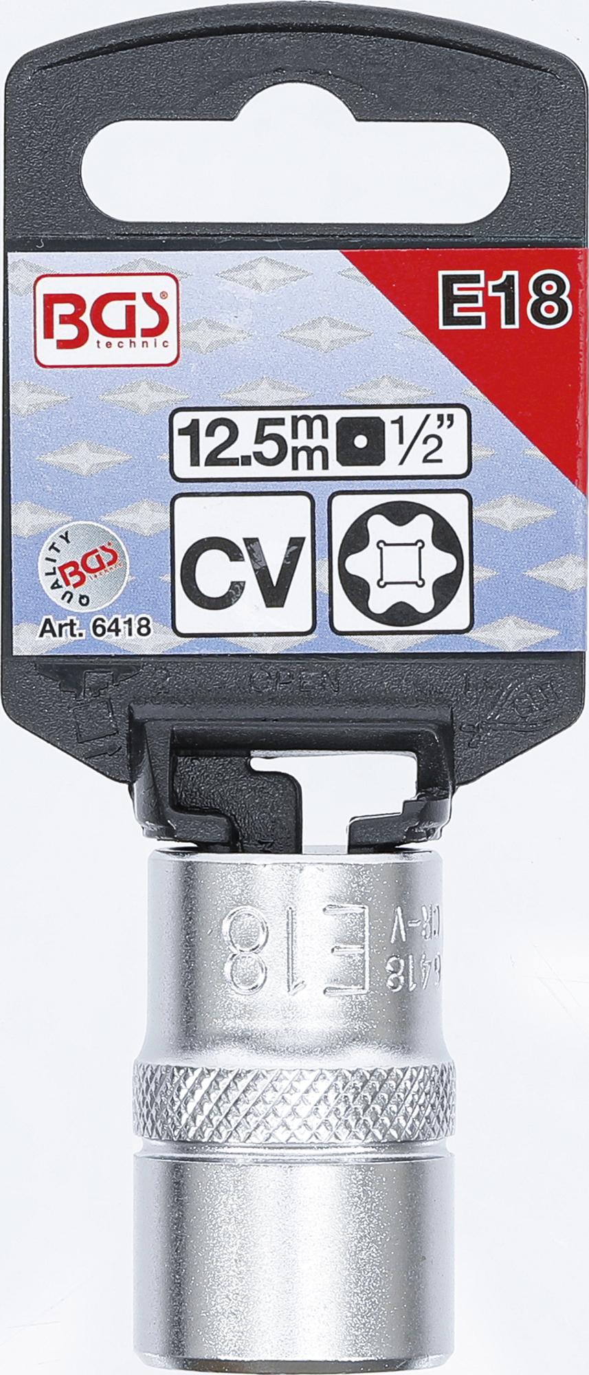 Головка E-star | 12,5 mm (1/2") | E18