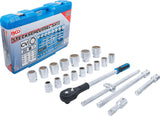 SOCKET SET 12-POINT | 20 MM (3/4") DRIVE | 21 PCS. (1223)