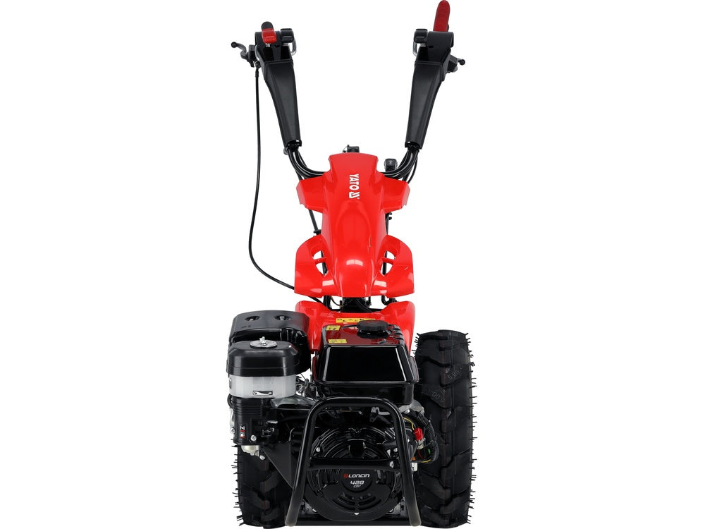 Sodo traktorius benzininis | motoblokas | 420 CM3 (YT-85851)