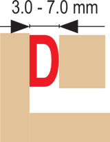 SEAL F.WINDOWS&DOORS EPDM T.D BROWN 100M (76767)