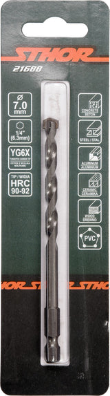 Универсальное сверло с хвостовиком Hex 6.3 mm (1/4") | 7.0 mm