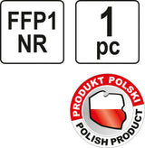Respiratorius su vožtuvu FFP1/KZ (YT-74862)