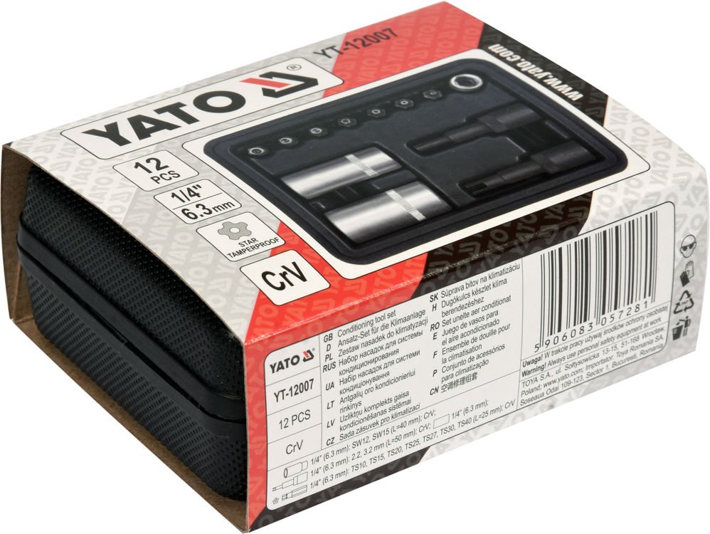Kondicionavimo įrankių rinkinys (YT-12007)