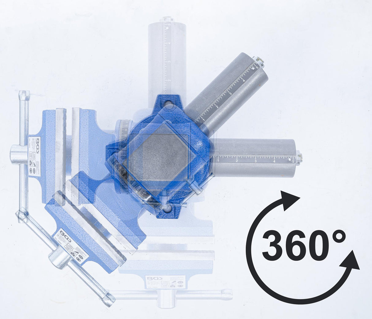 Spaustuvai | 100 mm | pasukami 360° (70965)
