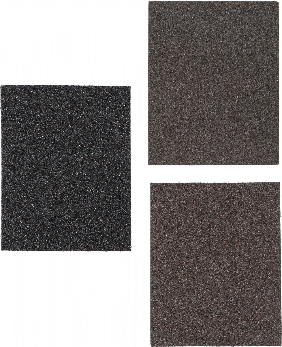 ABRASIVE SPONGE SET | K 46, 80, 120 | 3 PCS. (80821)