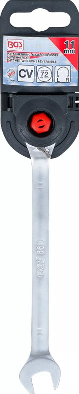 Terkšlinis raktas su reversu | 11 mm (30911)