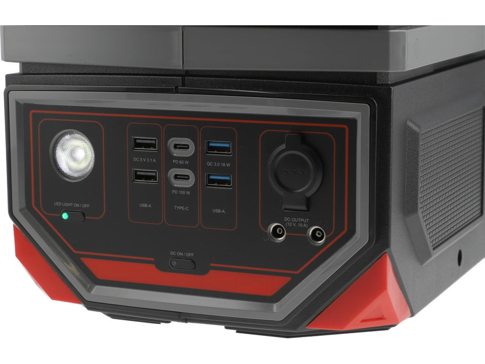 PORTABLE BATTERY STATION 1200W W/ UPS, 917WH (YT-83092)
