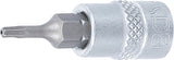Antgalis įpresuotas į galvutę | 6.3 mm (1/4") | T-Star su skyle (Torx) T8 (2356)