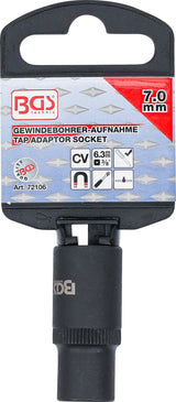 TAP ADAPTOR SOCKET | 10 MM (3/8") DRIVE | 7.0 MM (72106)