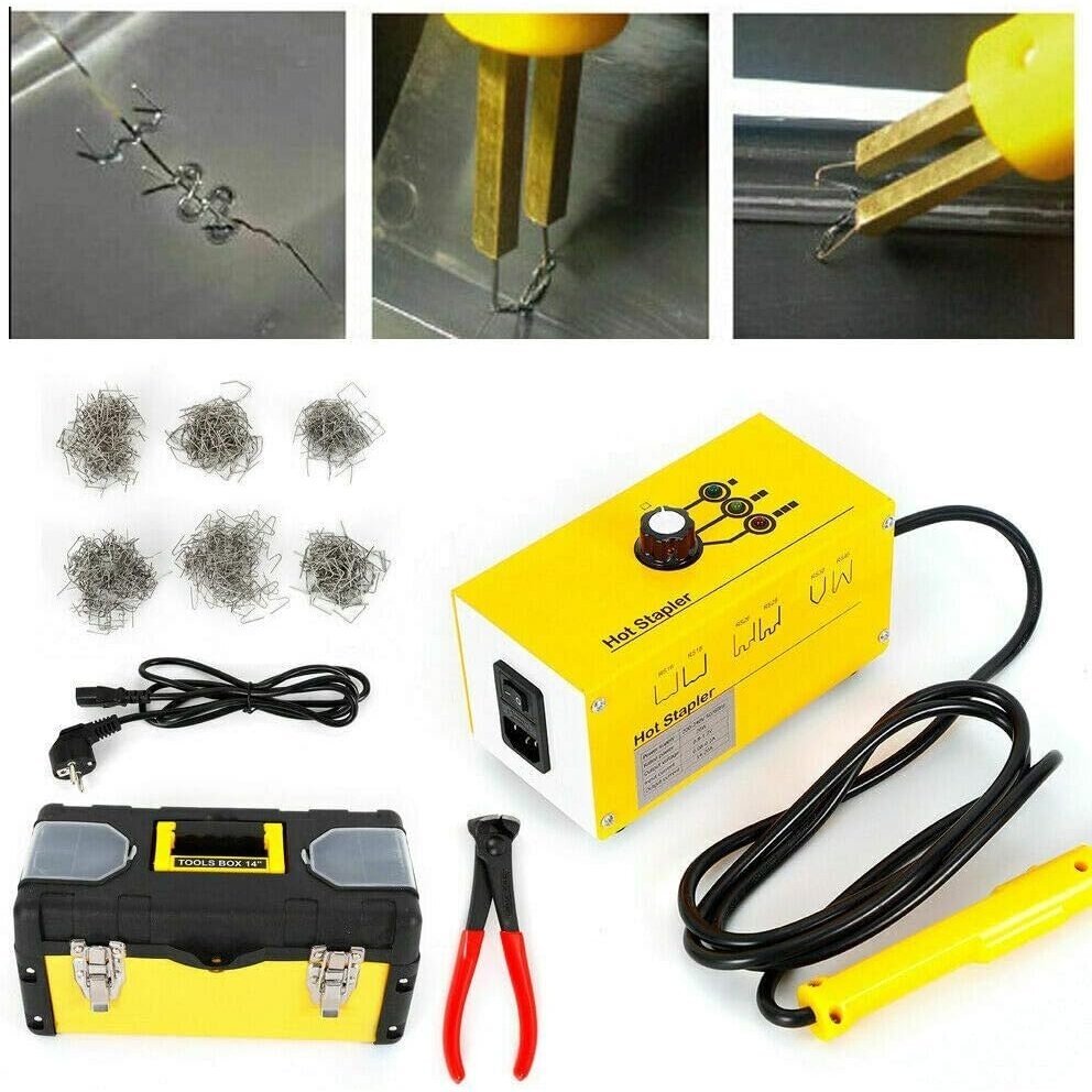 Plastiko remonto sistema / prietaisas | + 600 vnt kniedžių (HS08A)