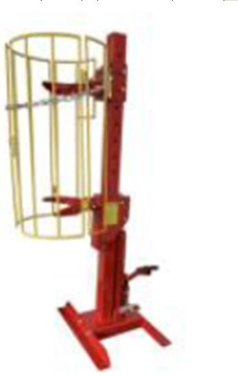 Spyruoklių suspaudėjai hidrauliniai | su apsaugomis | 1000 kg | 210 - 570 mm (SC01)