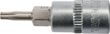 SOCKET BIT TORX 1/4" T10 L37MM (YT-04302)