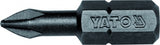 Antgalis kryžminis 1/4"x25MM, dydis PH1, S2  50 vnt (YT-7807)