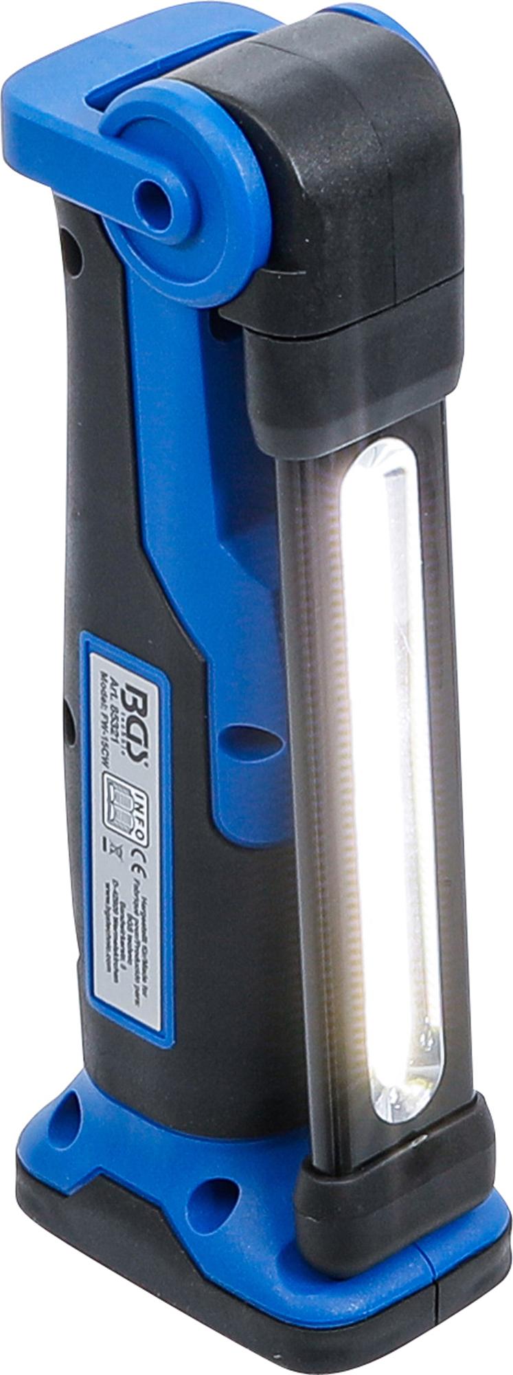 Darbo lempa akumuliatorinė lanksti | COB-LED | 5W (85321)