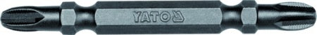 Antgalis kryžminis dvipusis 1/4"x65MM, dydis PH3-PH3, S2 50 vnt. (YT-7882)