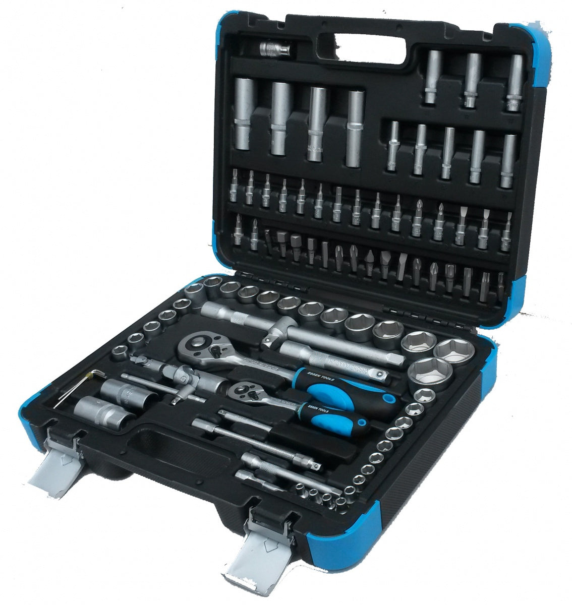TOOL SET | 6.3 MM (1/4") + 12.5 MM (1/2") | 94 PCS. (ES80094)