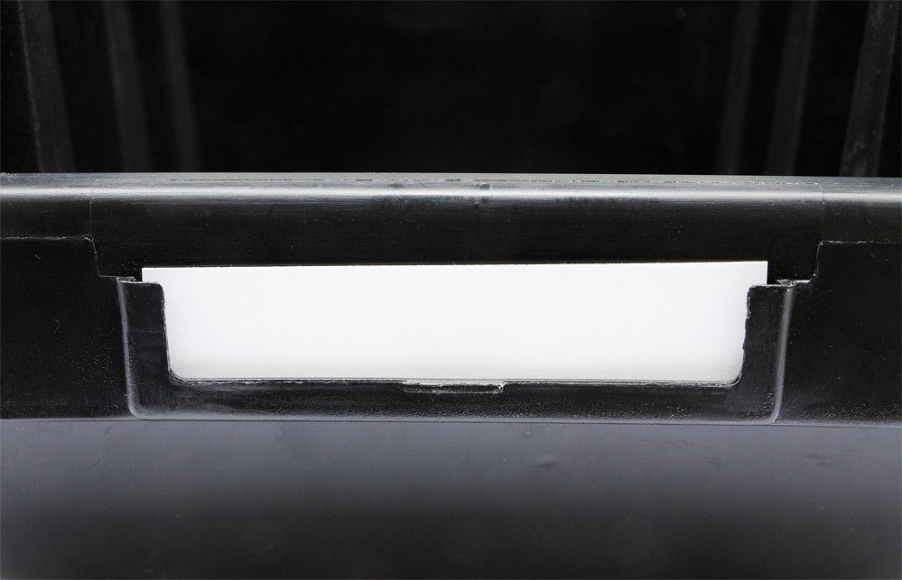 Dėžutė sandėliavimui juoda XS 116x112x75mm (78830)