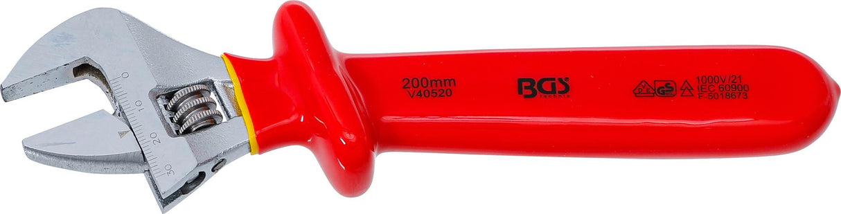 Izoliuotas reguliuojamas raktas | maks. 34 mm | VDE (71097)