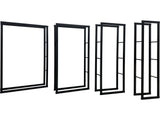 Стойка для дров стальная | 80X25X150 cm