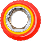 Izoliuota galvutė ilga | šešiakampė | 12,5 mm (1/2") VDE | 12 mm (72062)