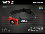 Lempa dedama ant galvos | 600LM AKU / judesio daviklis  | LED (YT-085941)