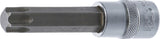 Antgalis įpresuotas į galvutę | ilgis 100 mm | 12,5 mm (1/2") | T-star (Torx) T70 (4477)