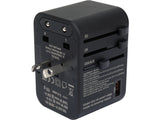 Путешествующий адаптер | универсальный | более 150 стран / USB-C PD 65W