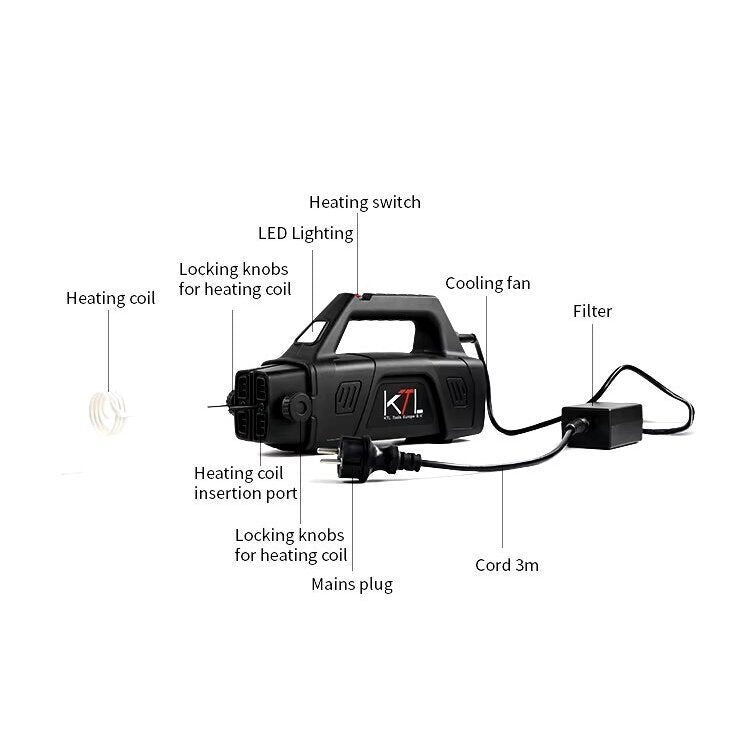 Индукционный нагреватель | 1500 W