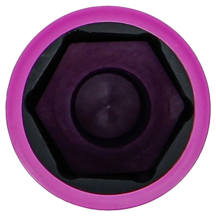 IMPACT SOCKET, LONG, THIN-WALLED | WITH PLASTIC PROTECTION | 12.5 MM (1/2") | 21.5 MM (7326)