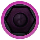 IMPACT SOCKET, LONG, THIN-WALLED | WITH PLASTIC PROTECTION | 12.5 MM (1/2") | 21.5 MM (7326)