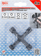 Universalus skydinės/komutatoriaus raktas (9803)