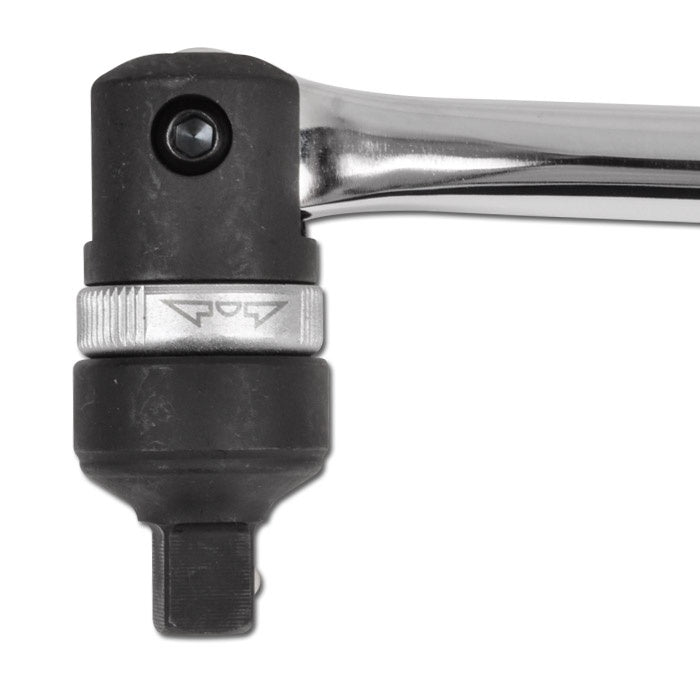 FLEXIBLE HANDLE WITH REVERSIBLE RATCHET | EXTERNAL SQUARE 12.5 MM (1/2"), 620 MM (228)