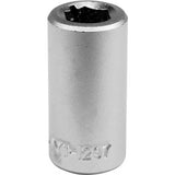 Adapteris iš 1/4" į 1/4" (6,3 mm) antgalį, Cr-V  (YT-1297)