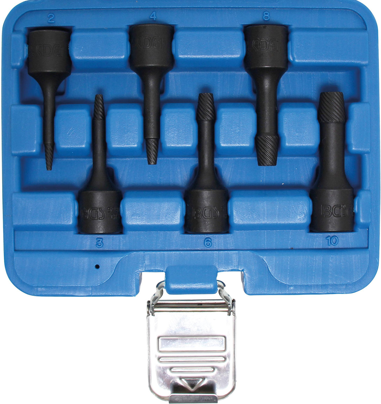 Specialus antgalių rinkinys / sraigtiniai ištraukikliai | 10 mm (3/8") | 2 - 10 mm | 6 vnt. (5281)