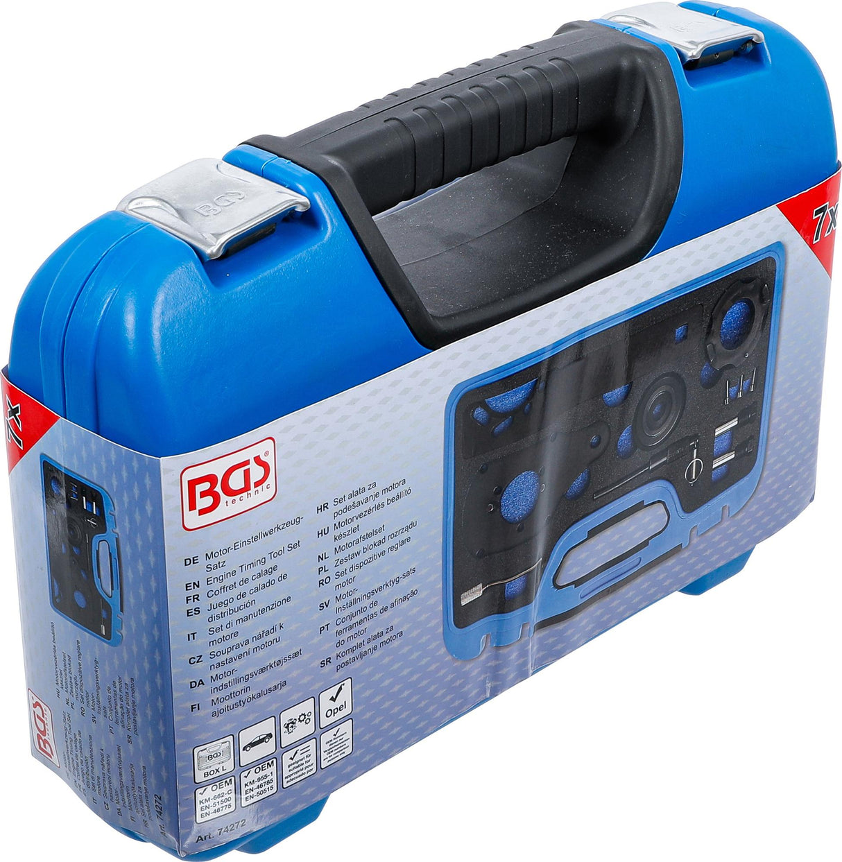 Variklio fiksavimo įrankių rinkinys | Opel 1.3 CDTi (74272)