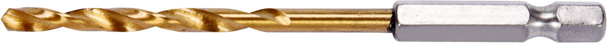 Сверло по металлу с хвостовиком Hex 6.3 mm (1/4") HSS-TiN | 4.2 mm